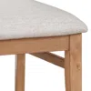 Alpine Furniture Olejo Side Chairs, Natural