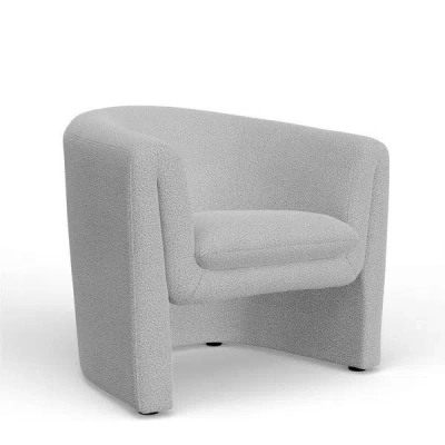 Alpine Furniture Tori Accent Chair In Gray