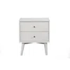 Alpine Furniture Tranquility Nightstand, White