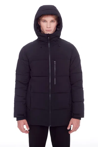 ALPINE NORTH BANFF MEN'S VEGAN DOWN (RECYCLED) MID-WEIGHT QUILTED PUFFER JACKET