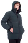 Alpine North Banff Men's Vegan Down (recycled) Mid-weight Quilted Puffer Jacket In Multi