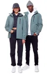 Alpine North Carmacks Unisex (recycled) Midweight Rain Shell Jacket In Green