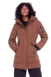 Shop Alpine North Kootney Women's Vegan Down (recycled) Mid-length Parka In Pink