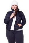 Alpine North Pelly Plus Women's (recycled) Ultralight Windshell Jacket (plus Size) In Black
