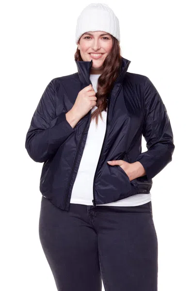 Alpine North Pelly Plus Women's (recycled) Ultralight Windshell Jacket (plus Size) In Blue
