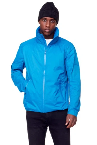 Alpine North Stewart Men's (recycled) Ultralight Windshell Jacket In Blue