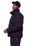 Alpine North Tuktut Men's Vegan Down (recycled) Retro Short Jacket In Blue