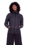 Alpine North Women's Yoho Ladies' | Lightweight Packable Puffer Jacket & Bag In Black