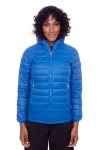 Alpine North Yoho Ladies' Women's Vegan Down (recycled) Lightweight Packable Puffer In Cobalt