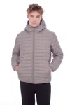 Alpine North Yoho Men's Men's Vegan Down (recycled) Lightweight Packable Puffer In Grey