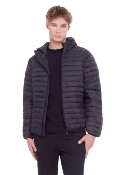 Alpine North Yoho Men's - Vegan Down Lightweight Packable Puffer Jacket & Bag In Black At Nordstrom,