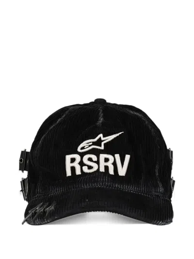 Alpinestars Mugello Distressed Corduroy Cap In Black