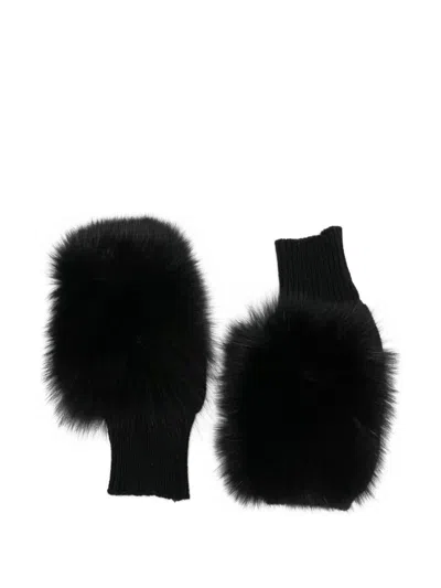 ALPO ALPO CASHMERE FUR GLOVES