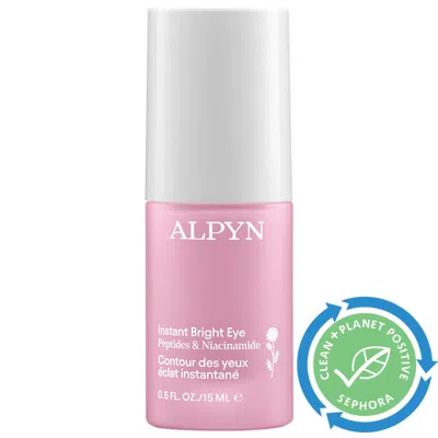 ALPYN BEAUTY INSTANT BRIGHT EYE DARK CIRCLE FIRMING CREAM WITH NIACINAMIDE & PEPTIDES 0.5 OZ
