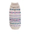 Alqo Wasi Alpaca-blend Serendipity Dog Sweater In Neutral