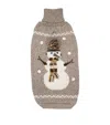 Alqo Wasi Alpaca-blend Snowman Dog Sweater In Multi