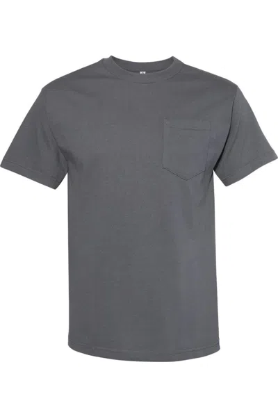 Alstyle Classic Pocket T-shirt In Pink