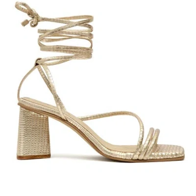 Alta Analia Sandals In Gold