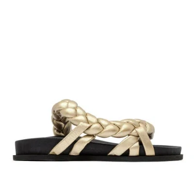 Alta Corinna Sandals In Gold