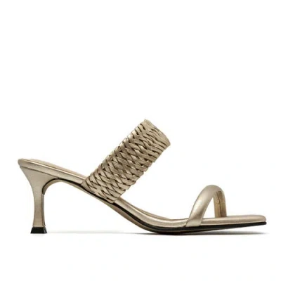 Alta Etta Sandals In Gold