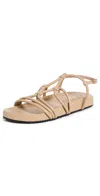 Alta Flora Almond Sandals Almond In Almond