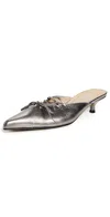 Alta Janne Metalic Grey Heels Metallic Grey In Gray