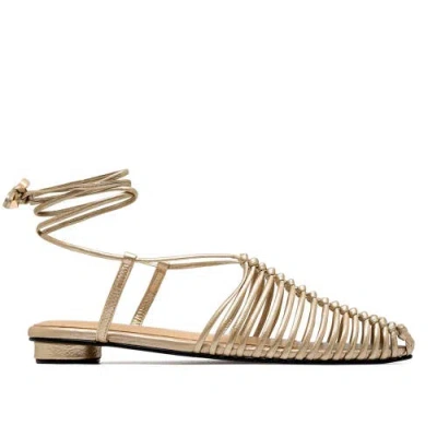 Alta Letha Sandals In Gold