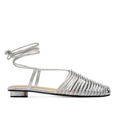 Alta Letha Sandals In Silver