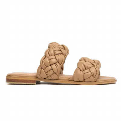 Alta Shoes Odette Sandal In Nude In Brown
