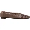 Alta Simone Craft Flats In Brown
