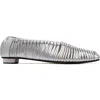 Alta Simone Craft Flats In Silver