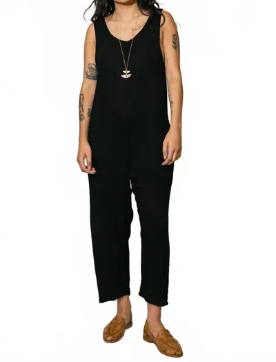 Altar Houseline Sleeveless Jumpsuit In Black