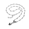 Altar™ Ornaments Co. Men's Mortalis Necklace| Sterling Silver Skull & Bone Chain - Altar™ In Metallic