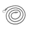 Altar™ Ornaments Co. Men's Spire Necklace| Sterling Silver Woven Chain Necklace - Altar™ In Silver