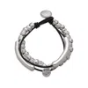 Altar™ Ornaments Co. Men's Tempest Bracelet| Fine Silver 999 Double-strand Bracelet - Altar™ In Silver