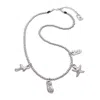 Altar™ Ornaments Co. Men's Tidal Necklace| Fine Silver With Beach Pendants - Altar™ In Silver