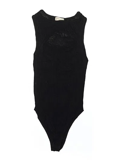 Pre-owned Altar'd State Bodysuit In Black