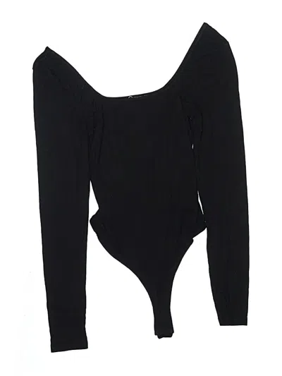 Pre-owned Altar'd State Bodysuit In Black