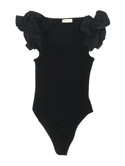 Pre-owned Altar'd State Bodysuit In Black
