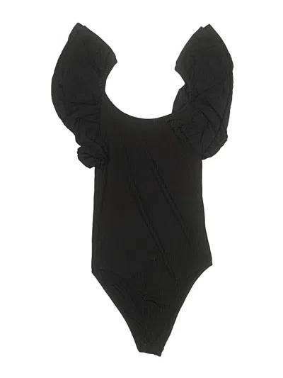 Pre-owned Altar'd State Bodysuit In Black