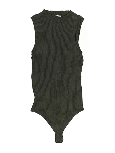 Pre-owned Altar'd State Bodysuit In Green
