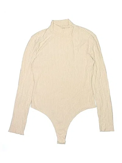 Pre-owned Altar'd State Bodysuit In White