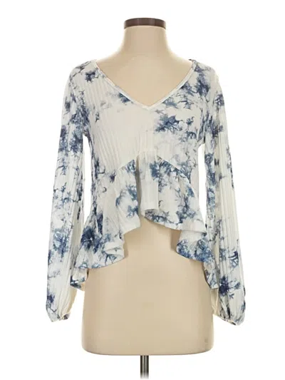 Pre-owned Altar'd State Cardigan Sweater In Blue