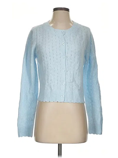 Pre-owned Altar'd State Cardigan Sweater In Blue