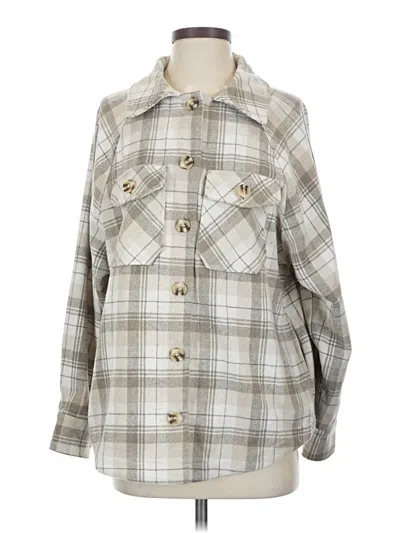 Pre-owned Altar'd State Cardigan Sweater In Brown