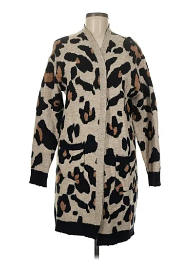 Pre-owned Altar'd State Cardigan Sweater In Brown