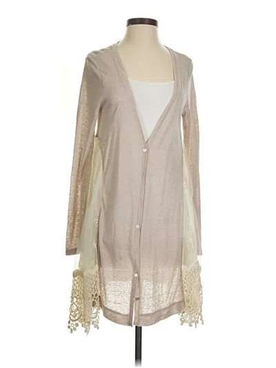 Pre-owned Altar'd State Cardigan Sweater In Brown