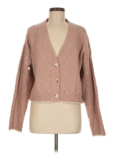 Pre-owned Altar'd State Cardigan Sweater In Brown