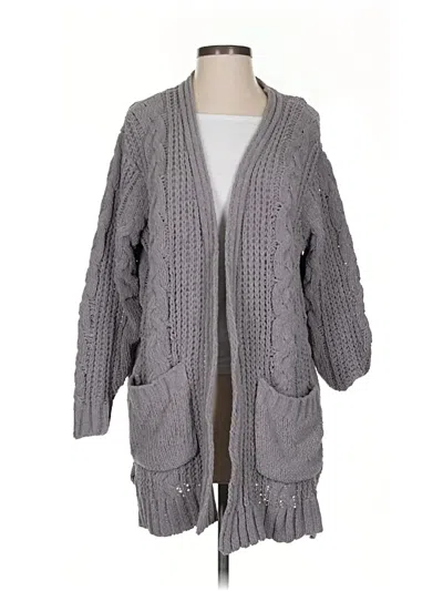 Pre-owned Altar'd State Cardigan Sweater In Gray