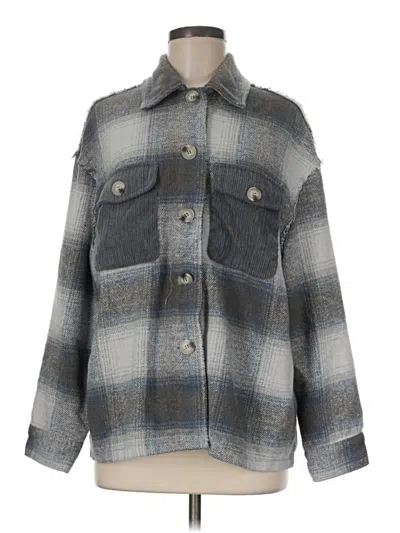 Pre-owned Altar'd State Cardigan Sweater In Gray